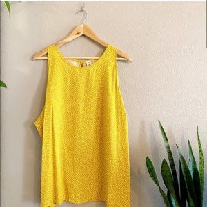 Old Navy Yellow Tank